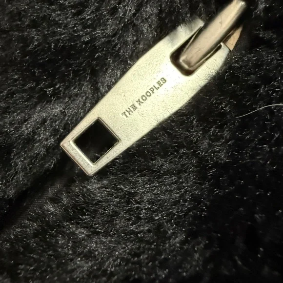 The Kooples Black Fleece Puffer Jacketsize 1 equivalent to size SmallEUC